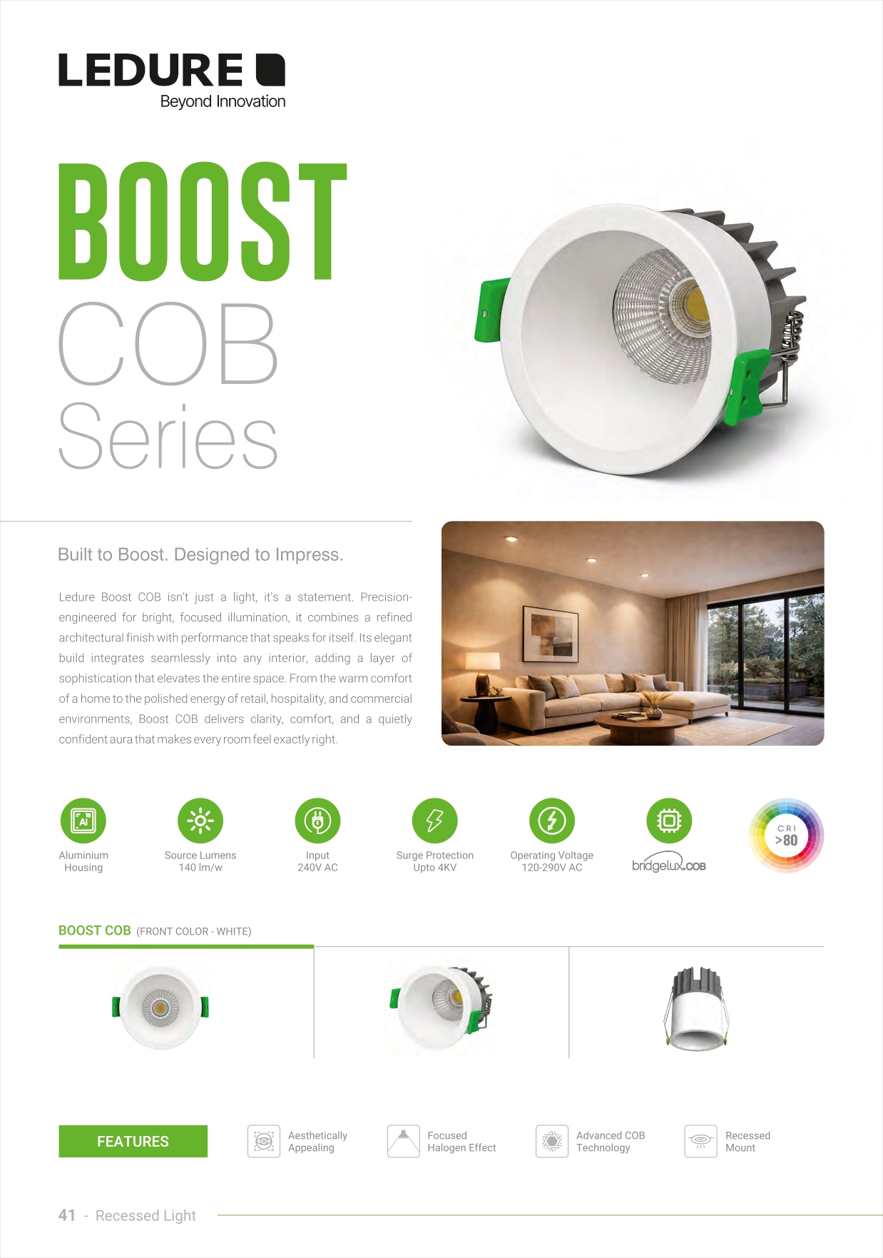 Ledure Boost High Brightness COB | ECIRA Pune