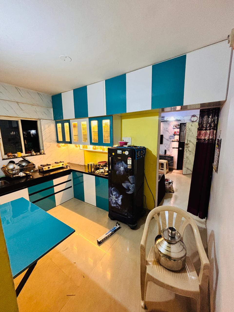 L shape modular kitchen features