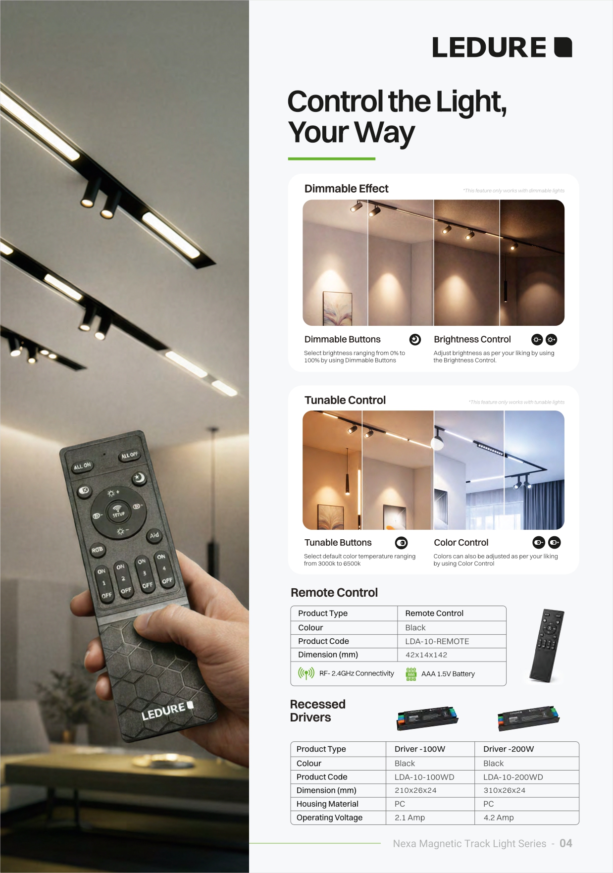 Ledure Nexa Control and Dimmable System | ECIRA Pune